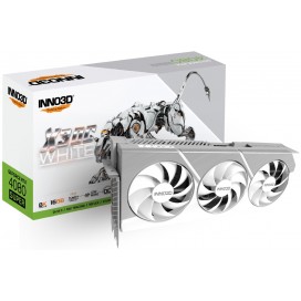 Видео карта Inno 3D GeForce RTX 4080 Super 16GB GDDR6X X3 OC White - N408S3-166XX-18703259