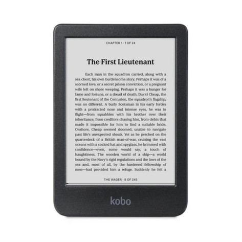 Четец за Е-книги Kobo Clara BW e-Book Reader - N365-KU-BK-K-EP