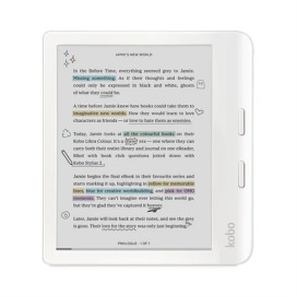 Четец за Е-книги Kobo Libra Colour e-Book Reader - N428-KU-WH-K-CK
