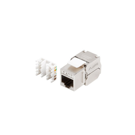 Конектор Lanberg keystone module toolless rj45 CAT.7 ftp 180° - KSF7-2000