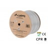 Кабел Lanberg LAN cable CAT.7 sftp 305m solid cu lszh grey cpr + fluke passed - LCS7L-11CU-0305-S