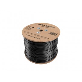 Lanberg LAN cable UTP Cat.5e 305m Outdoor Solid CU Fluke Passed - LCU5-21CU-0305-BK Lanberg LAN cable UTP Cat.5e 305m Outdoor Solid CU Fluke Passed - LCU5-21CU-0305-BK