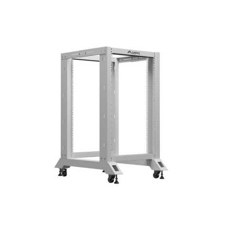 Комуникационен шкаф Lanberg open rack 19" 18U 600x800 - OR01-6818-S