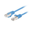 Кабел Lanberg patch cord CAT.6 FTP 0.25m fluke passed  - PCF6-20CC-0025-B