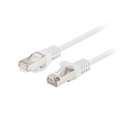 Кабел Lanberg patch cord CAT.6 FTP 0.25m fluke passed  - PCF6-20CC-0025-W