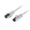Кабел Lanberg patch cord CAT.8.1 S - PCF8-10CU-0100-S