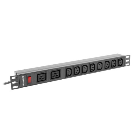 Разклонител Lanberg power distribution unit  - PDU-02I1908I-0200-C20-BK