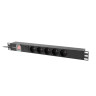 Разклонител Lanberg power distribution unit  - PDU-05E-0200-BK