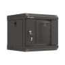 Комуникационен шкаф Lanberg rack cabinet 10" wall-mount 4U - WF11-3304-10B