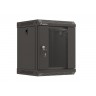 Комуникационен шкаф Lanberg rack cabinet 10" wall-mount 6U - WF11-3306-10B