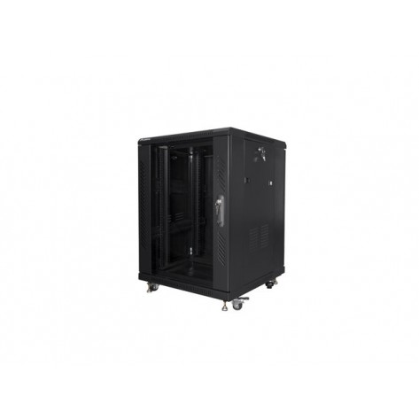 Комуникационен шкаф Lanberg rack cabinet 19" free-standing 15U - FF01-6615-12B