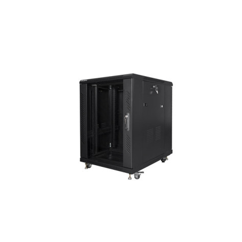 Комуникационен шкаф Lanberg rack cabinet 19" free-standing 15U - FF01-6815-12B