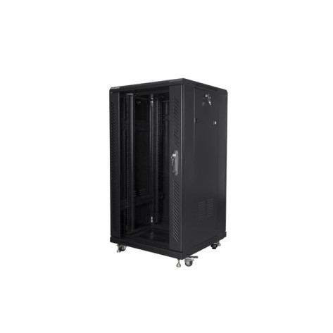 Комуникационен шкаф Lanberg rack cabinet 19" free-standing 22U - FF01-6622-12B