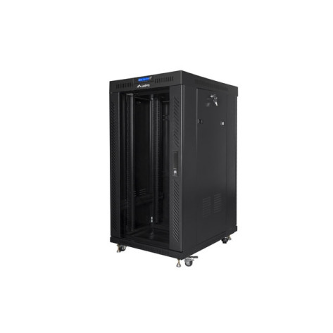 Комуникационен шкаф Lanberg rack cabinet 19" free-standing 22U - FF01-6822-12BL