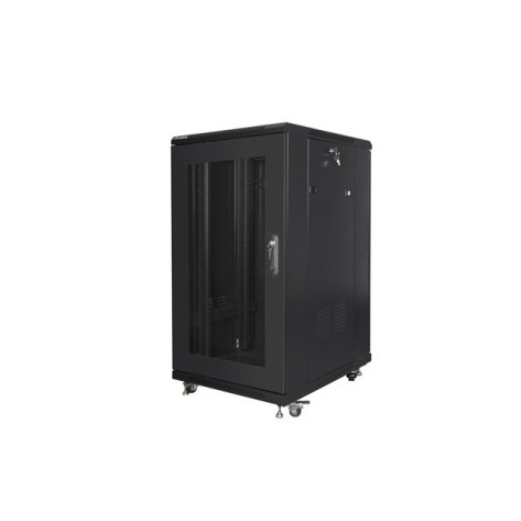Комуникационен шкаф Lanberg rack cabinet 19" free-standing 22U - FF01-6822-23B