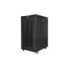 Комуникационен шкаф Lanberg rack cabinet 19" free-standing 22U - FF01-8022-23BL