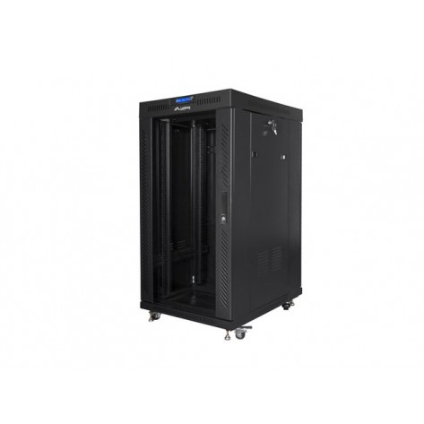 Комуникационен шкаф Lanberg rack cabinet 19" free-standing 22U - FF01-8822-12BL