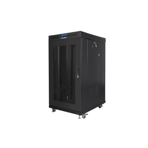 Комуникационен шкаф Lanberg rack cabinet 19" free-standing 22U - FF01-8822-23BL