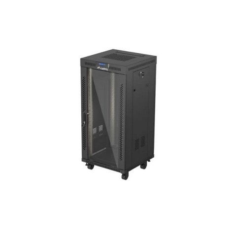 Комуникационен шкаф Lanberg Rack Cabinet 19" Free-Standing 24U - FF01-6624-12BL
