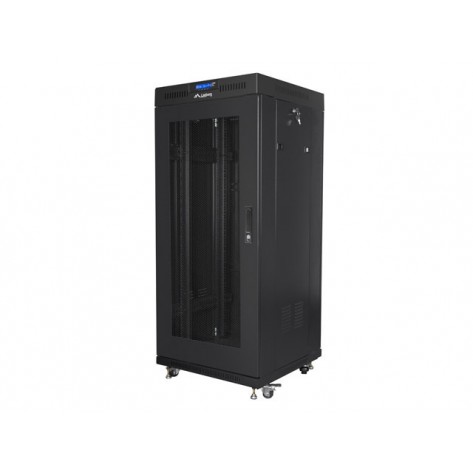 Комуникационен шкаф Lanberg rack cabinet 19" free-standing 27U - FF01-6627-23BL