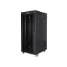 Комуникационен шкаф Lanberg rack cabinet 19" free-standing 27U  - FF01-6827-12BL