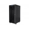 Комуникационен шкаф Lanberg rack cabinet 19" free-standing 27U - FF01-8027-12BL