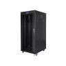 Комуникационен шкаф Lanberg rack cabinet 19" free-standing 27U - FF01-8227-12BL