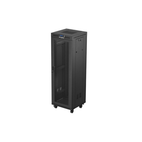 Комуникационен шкаф Lanberg rack cabinet 19" free-standing 37U - FF01-6637-23BL