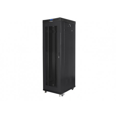 Комуникационен шкаф Lanberg rack cabinet 19" free-standing 42U - FF01-6042-23BL