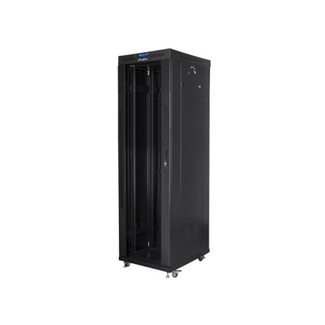 Комуникационен шкаф Lanberg rack cabinet 19" free-standing 42U - FF01-6842-12BL