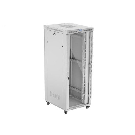 Комуникационен шкаф Lanberg rack cabinet 19" free-standing 42U - FF01-8042-12SL