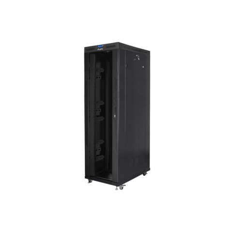 Комуникационен шкаф Lanberg rack cabinet 19" free-standing 42U - FF01-8242-12BL