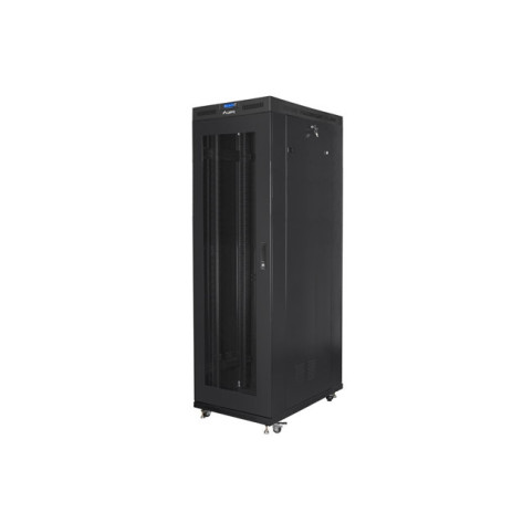 Комуникационен шкаф Lanberg rack cabinet 19" free-standing 42U - FF01-8242-23BL