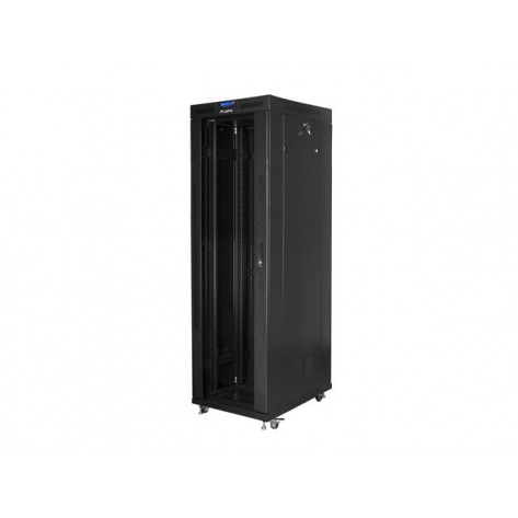 Комуникационен шкаф Lanberg rack cabinet 19" free-standing 42U - FF01-8842-12BL