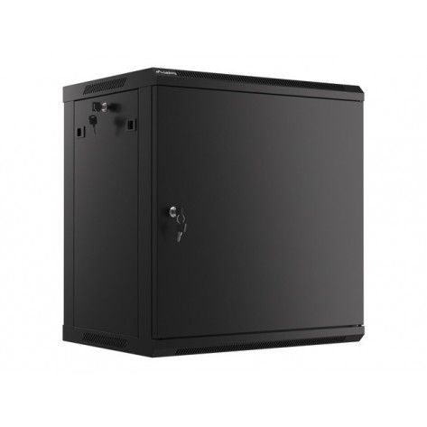 Комуникационен шкаф Lanberg rack cabinet 19" wall-mount 12U - WF01-6412-00B