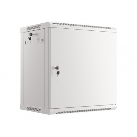 Комуникационен шкаф Lanberg rack cabinet 19" wall-mount 12U - WF01-6412-00S