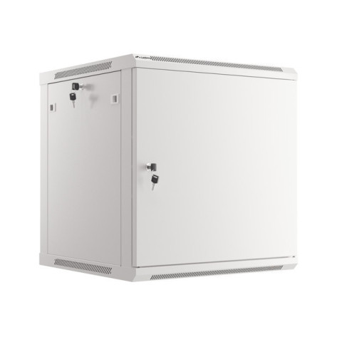 Комуникационен шкаф Lanberg rack cabinet 19" wall-mount 12U - WF01-6612-00S