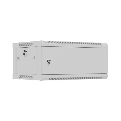 Комуникационен шкаф Lanberg rack cabinet 19" wall-mount 4U  - WF01-6404-00S