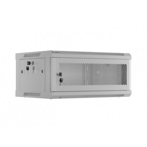 Комуникационен шкаф Lanberg rack cabinet 19" wall-mount 4U - WF01-6404-23S