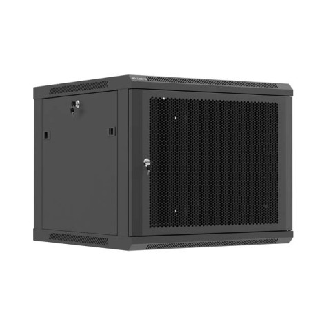 Комуникационен шкаф Lanberg rack cabinet 19" wall-mount 9U  - WF01-6609-23B