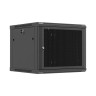 Комуникационен шкаф Lanberg rack cabinet 19" wall-mount 9U  - WF01-6609-23B