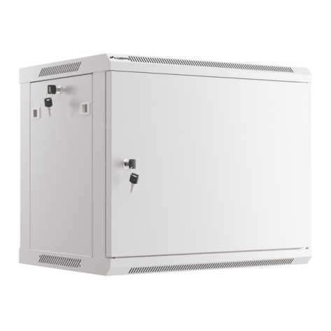 Комуникационен шкаф Lanberg rack cabinet 19" wall-mount 9U - WF01-6409-00S