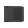 Комуникационен шкаф Lanberg rack cabinet 19" wall-mount 9U - WF03-5309-10B