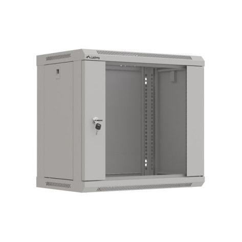 Комуникационен шкаф Lanberg rack cabinet 19" wall-mount 9U - WF03-5309-10S