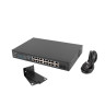 Комутатор Lanberg switch 16x 100mb poe+ - RSFE-16P-2C-250
