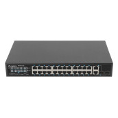 Комутатор Lanberg Switch 24 x 100MB POE+ - RSFE-24P-2C-250