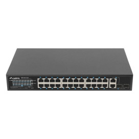 Комутатор Lanberg Switch 24 x 100MB POE+ - RSFE-24P-2C-250