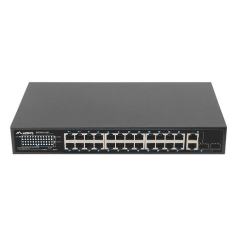 Комутатор Lanberg Switch 24 x 100MB POE+ - RSFE-24P-2C-250