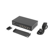 Комутатор Lanberg switch 4x 100mb poe+ - RSFE-4P-2FE-60