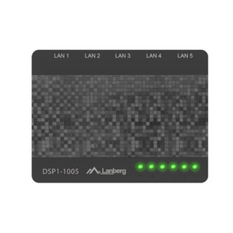 Комутатор Lanberg switch DSP1-1005 5-port - DSP1-1005